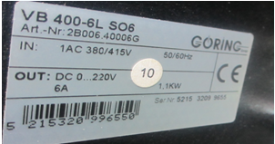 VB 400-6L SO6���ӿ�����